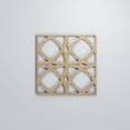 thumbnail image 1 of Ekena Millwork 7 3/8"W x 7 3/8"H x 1/4"T Extra Small Fleetwood Decorative Fretwork Wood Wall Panels, Birch, 1 of 18