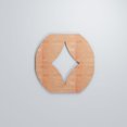 thumbnail image 1 of Ekena Millwork 7 3/8"W x 7 3/8"H x 1/4"T Extra Small Gresham Decorative Fretwork Wood Wall Panels, Cherry, 1 of 18