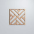 thumbnail image 1 of Ekena Millwork 7 3/8"W x 7 3/8"H x 1/4"T Extra Small Killeen Decorative Fretwork Wood Wall Panels, Cherry, 1 of 18