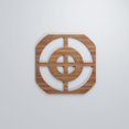 thumbnail image 1 of Ekena Millwork 7 3/8"W x 7 3/8"H x 1/4"T Extra Small Sullivan Decorative Fretwork Wood Wall Panels, Walnut, 1 of 18