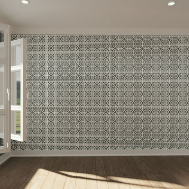 Ekena Millwork 7 3/8"W x 7 3/8"H x 3/8"T Addison Decorative Fretwork Wall Panels in Architectural Grade PVC