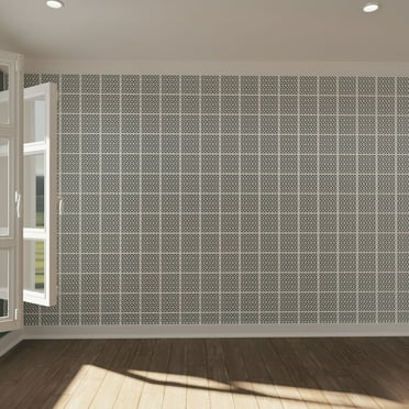 Ekena Millwork 7 3/8"W x 7 3/8"H x 3/8"T Extra Small Akron Decorative Fretwork Wall Panels in Architectural Grade PVC