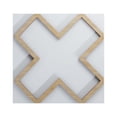 thumbnail image 1 of Ekena Millwork 7 3/8"W x 7 3/8"H x 3/8"T Extra Small Fowler Decorative Fretwork Wood Wall Panels, Hickory, 1 of 3