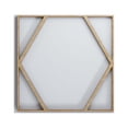 thumbnail image 1 of Ekena Millwork 7 3/8"W x 7 3/8"H x 3/8"T Extra Small Fraser Decorative Fretwork Wood Wall Panels, Hickory, 1 of 3