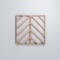thumbnail image 1 of Ekena Millwork 7 3/8"W x 7 3/8"H x 3/8"T Extra Small Genoa Decorative Fretwork Wood Wall Panels, Cherry, 1 of 3