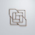 thumbnail image 1 of Ekena Millwork 7 3/8"W x 7 3/8"H x 3/8"T Extra Small Loveland Decorative Fretwork Wood Wall Panels, Red Oak, 1 of 2