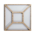 thumbnail image 1 of Ekena Millwork 7 3/8"W x 7 3/8"H x 3/8"T Extra Small Marion Decorative Fretwork Wood Wall Panels, Red Oak, 1 of 2