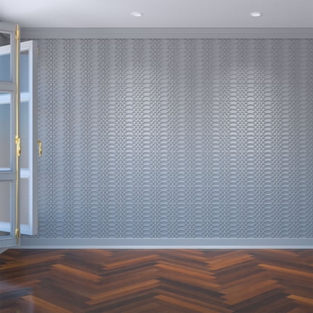 Ekena Millwork 7 3/8"W x 7 3/8"H x 3/8"T Extra Small Montrose Decorative Fretwork Wall Panels in Architectural Grade PVC
