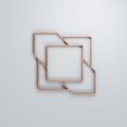 thumbnail image 1 of Ekena Millwork 7 3/8"W x 7 3/8"H x 3/8"T Extra Small Monument Decorative Fretwork Wood Wall Panels, Cherry, 1 of 2