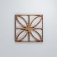 thumbnail image 1 of Ekena Millwork 7 3/8"W x 7 3/8"H x 3/8"T Extra Small Swansea Decorative Fretwork Wood Wall Panels, Walnut, 1 of 2