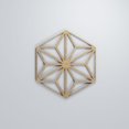 thumbnail image 1 of Ekena Millwork 7 3/8"W x 8 1/2"H x 1/4"T Extra Small Hampton Decorative Fretwork Wood Wall Panels, Birch, 1 of 18