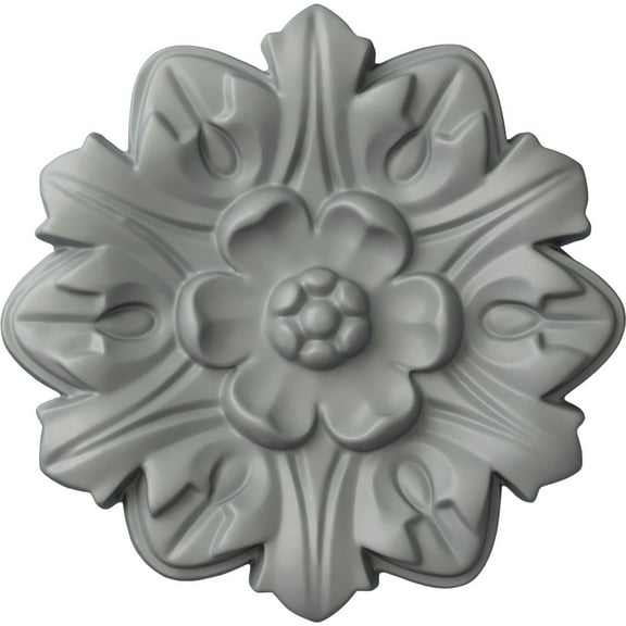 Ekena Millwork 7 5/8"OD x 1"P Emery Leaf Ceiling Medallion