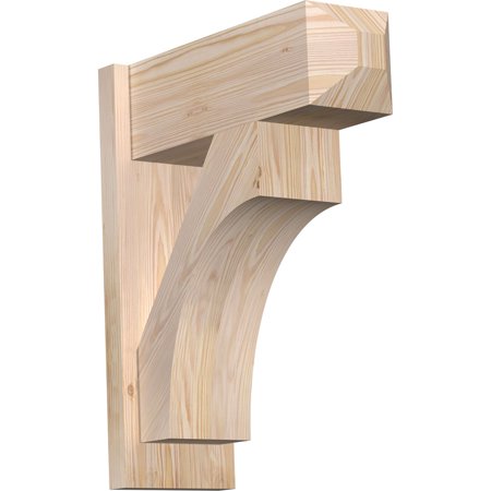 Ekena Millwork 7.50"W x 20"D x 24"H Westlake Smooth Craftsman Outlooker, Douglas Fir