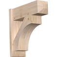 thumbnail image 1 of Ekena Millwork 7.50"W x 22"D x 22"H Westlake Smooth Craftsman Outlooker, Douglas Fir, 1 of 4