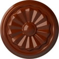thumbnail image 1 of Ekena Millwork 7 7/8"OD x 1 1/8"P Olivia Ceiling Medallion (Fits Canopies up to 2 1/8"), Hand-Painted Firebrick, 1 of 7