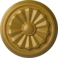 thumbnail image 1 of Ekena Millwork 7 7/8"OD x 1 1/8"P Olivia Ceiling Medallion (Fits Canopies up to 2 1/8"), Hand-Painted Pharaohs Gold, 1 of 7