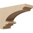 thumbnail image 1 of 7"W x 21"D x 14"H Classic Diane Rough Cedar Woodgrain TimberThane Corbel, Primed Tan, 1 of 6