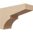 thumbnail image 1 of 7"W x 21"D x 14"H Classic Monterey Rough Cedar Woodgrain TimberThane Corbel, Primed Tan, 1 of 6