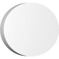 thumbnail image 1 of Ekena Millwork 7"W x 4 3/4"H x 1"P Standard Dalton Rosette with Square Edge (2-Pack), 1 of 4