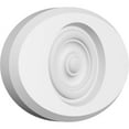 thumbnail image 1 of Ekena Millwork 7"W x 4 3/4"H x 3/4"P Standard Dalton Bullseye Rosette with Beveled Edge, 1 of 4