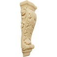 thumbnail image 1 of Ekena Millwork 7"W x 4"D x 20"H Large Farmingdale Acanthus Pilaster Corbel, Alder, 1 of 4
