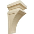thumbnail image 1 of Ekena Millwork 7"W x 7 3/4"D x 14"H Jumbo Nevio Wood Corbel, Rubberwood, 1 of 4