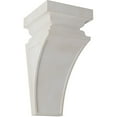 thumbnail image 1 of Ekena Millwork 7"W x 7 3/4"D x 14"H Jumbo Nevio Wood Vintage Decor Corbel, Chalk Dust White, 1 of 5