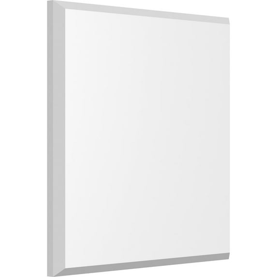 Ekena Millwork 7"W x 7"H x 1"P Standard Sedgwick Rosette with Beveled Edge (2-Pack)