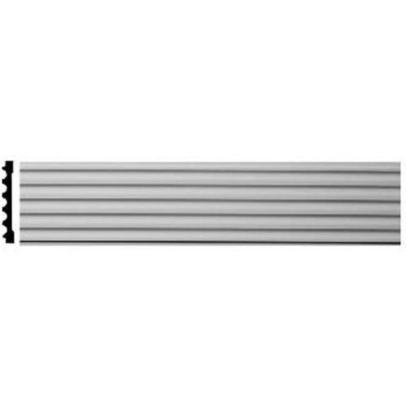 Ekena Millwork 7"W x 78 3/4"H x 1"D Fluted Casing