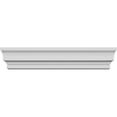 thumbnail image 1 of Ekena Millwork 70" Bottom Width x 73 3/4" Top Width x 7 1/8"H x 5/8"P Stockport Crosshead, 1 of 24