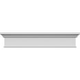 thumbnail image 1 of Ekena Millwork 72" Bottom Width x 75.125" Top Width x 6.125"H x.50"P Craftsman Crosshead, 1 of 11
