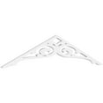 thumbnail image 1 of Ekena Millwork 72"W x 15"H x 1"P (5/12) Pitch Bordeaux Architectural Grade PVC Gable Pediment, 1 of 5
