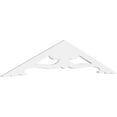 thumbnail image 1 of Ekena Millwork 72"W x 15"H x 1"P (5/12) Pitch Cornelia Architectural Grade PVC Gable Pediment, 1 of 5