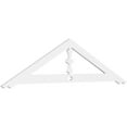 thumbnail image 1 of Ekena Millwork 72"W x 18"H x 1"P (6/12) Pitch Artisan Architectural Grade PVC Gable Pediment, 1 of 5