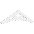 thumbnail image 1 of Ekena Millwork 72"W x 18"H x 1"P (6/12) Pitch Wellington Architectural Grade PVC Gable Pediment, 1 of 5