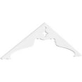 thumbnail image 1 of Ekena Millwork 72"W x 21"H x 1"P (7/12) Pitch Heath Architectural Grade PVC Gable Pediment, 1 of 5