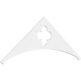 thumbnail image 1 of Ekena Millwork 72"W x 27"H x 1"P (9/12) Pitch Turner Architectural Grade PVC Gable Pediment, 1 of 5