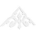 thumbnail image 1 of Ekena Millwork 72"W x 27"H x 1"P (9/12) Pitch Whitman Architectural Grade PVC Gable Pediment, 1 of 5