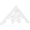 thumbnail image 1 of Ekena Millwork 72"W x 30"H x 1"P (10/12) Pitch Riley Architectural Grade PVC Gable Pediment, 1 of 5