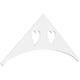 thumbnail image 1 of Ekena Millwork 72"W x 30"H x 1"P (10/12) Pitch Winston Architectural Grade PVC Gable Pediment, 1 of 5