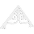 thumbnail image 1 of Ekena Millwork 72"W x 33"H x 1"P (11/12) Pitch Finley Architectural Grade PVC Gable Pediment, 1 of 5