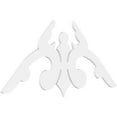 thumbnail image 1 of Ekena Millwork 72"W x 36"H x 1"P (12/12) Pitch Milton Architectural Grade PVC Gable Pediment, 1 of 5