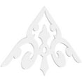 thumbnail image 1 of Ekena Millwork 72"W x 36"H x 1"P (12/12) Pitch Whitman Architectural Grade PVC Gable Pediment, 1 of 5