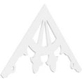 thumbnail image 1 of Ekena Millwork 72"W x 42"H x 1"P (14/12) Pitch Riley Architectural Grade PVC Gable Pediment, 1 of 5
