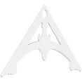 thumbnail image 1 of Ekena Millwork 72"W x 42"H x 1"P (14/12) Pitch Sellek Architectural Grade PVC Gable Pediment, 1 of 5