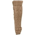 thumbnail image 1 of Ekena Millwork 8 1/4"W x 4 3/4"D x 35"H Extra Large Farmingdale Acanthus Pilaster Corbel, Cherry, 1 of 4
