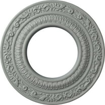 Ekena Millwork 8 1/8"OD x 4 1/8"ID x 1/2"P Andrea Ceiling Medallion (Fits Canopies up to 4 1/8")