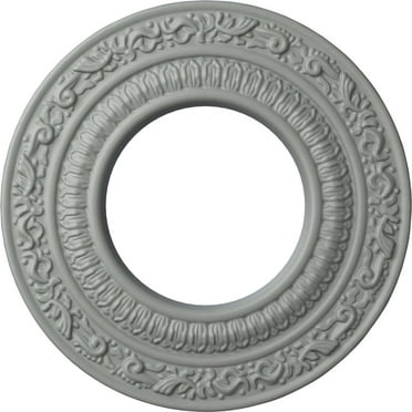 Ekena Millwork 8 1/8"OD x 4 1/8"ID x 1/2"P Andrea Ceiling Medallion (Fits Canopies up to 4 1/8")