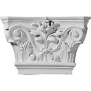 Ekena Millwork 8 3/8"W x 2 1/8"D x 5 1/4"H Odessa Capital (Fits Pilasters up to 5 1/8"W x 1/2"D) (2-Pack)