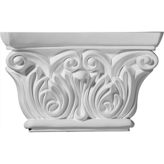 Ekena Millwork 8 5/8"W x 5 1/2"H Chesterfield Capital (Fits Pilasters up to 5 5/8"W x 3/4"D)